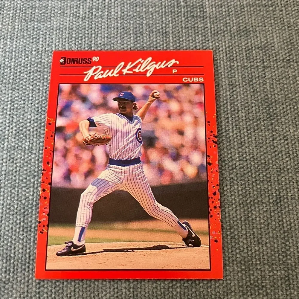 1990 Donruss Chicago Cubs Baseball Card Trading Card